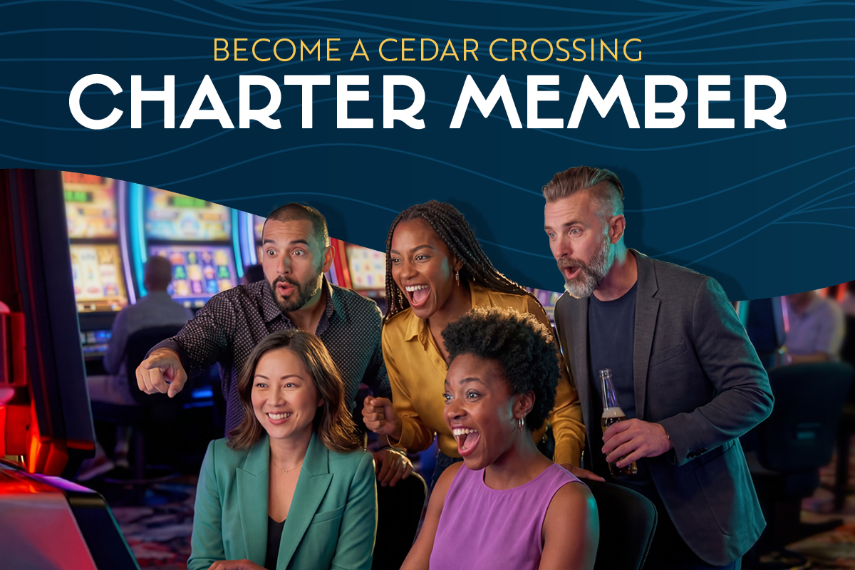Become a Cedar Crossing Charter Member